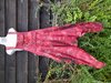 Tie Dye Dungarees - Red