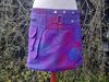 Fleece wrap skirt - Purple